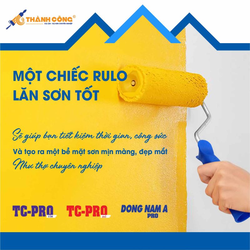 Hiểu rõ từng loại rulo lăn sơn, cọ lăn sơn