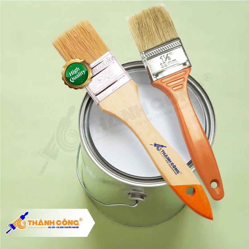 CỌ SƠN BỊ RỤNG LÔNG: NGUYÊN NHÂN THẬT SỰ & CÁCH XỬ LÝ TRIỆT ĐỂ (TRÁNH HỎNG CẢ BỨC TƯỜNG) So sánh cọ tốt và cọ thường