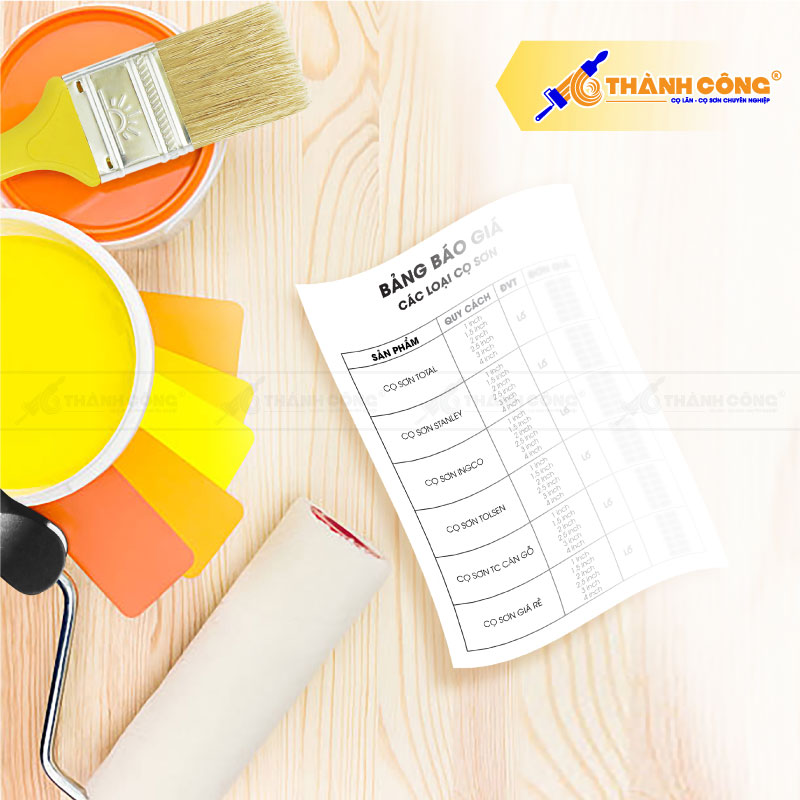 CỌ SƠN BAO NHIÊU TIỀN? SỰ THẬT ĐẰNG SAU MỨC GIÁ MÀ NGƯỜI MỚI THƯỜNG HIỂU SAI Giá cọ sơn trên thị trường